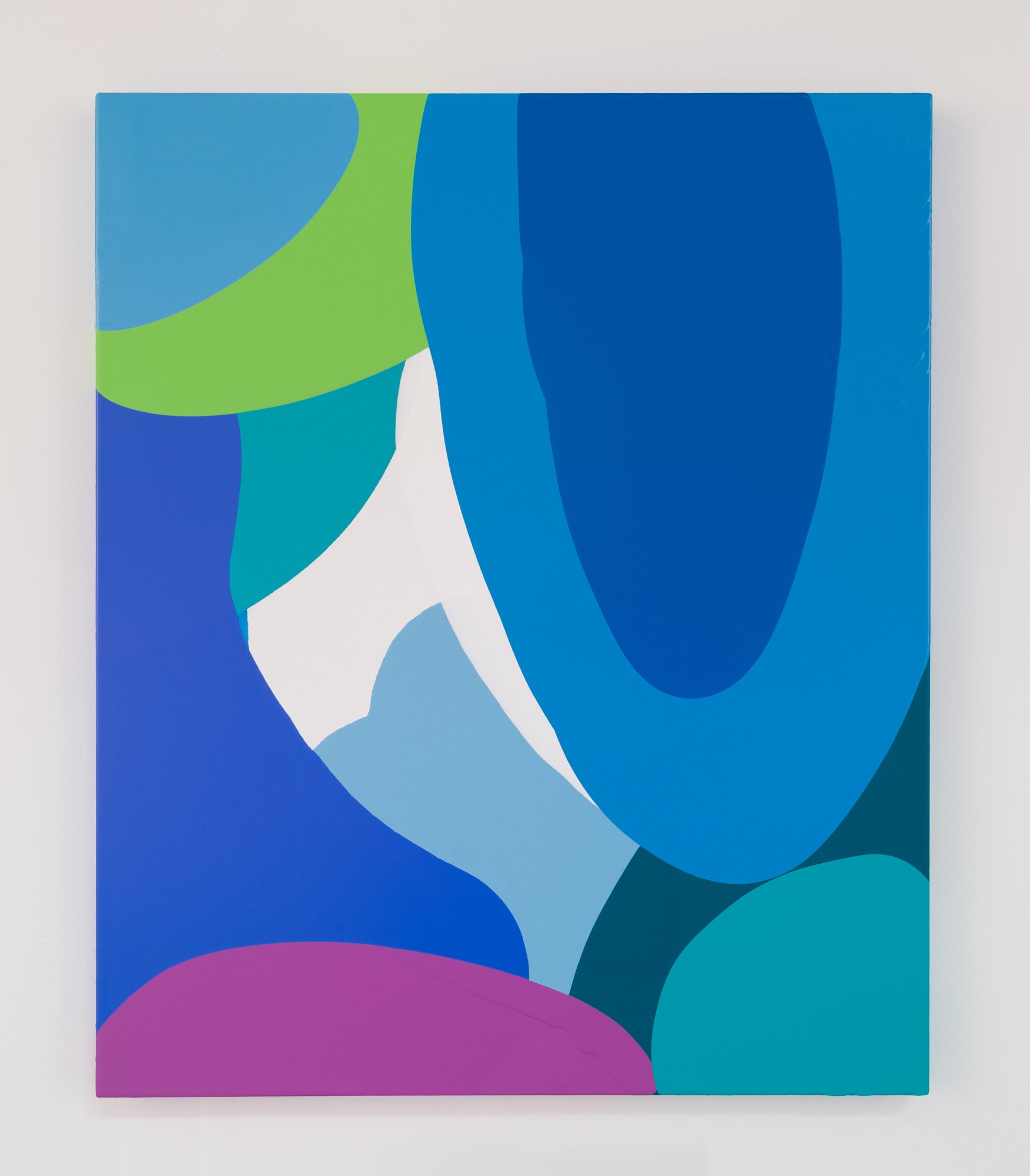 Flaco III, 2024 acrylic on canvas over panel 36 x 30 inches