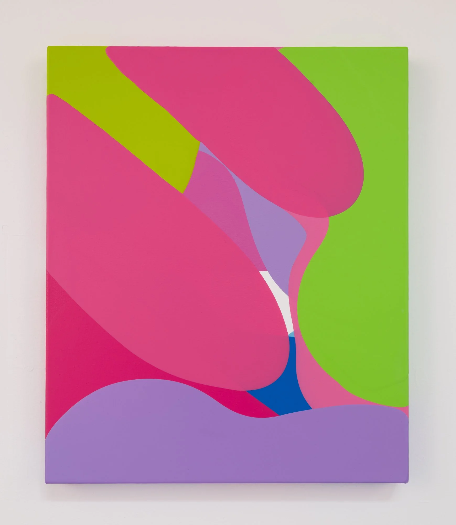 Streaming 2024 acrylic and mediums on canvas 24 x 20 inches