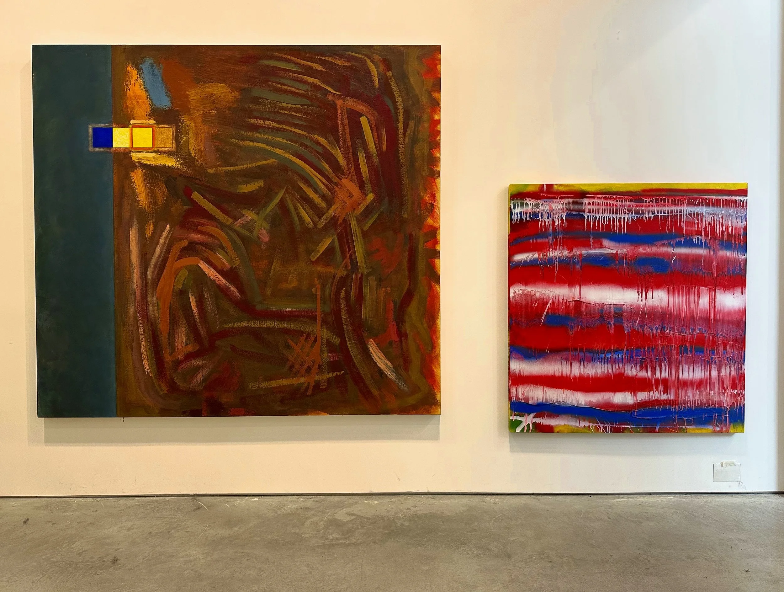 Jeremy Gilbert-Rolfe and Carolanna Parlato in Beauty is a Blast at Artcake.