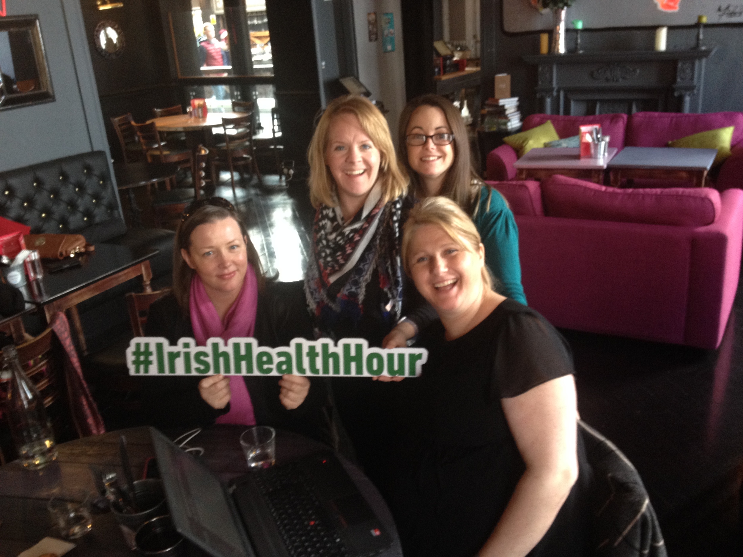 With Niamh Burke Nutrition, Maria McHale Editor of Slainte Magazine