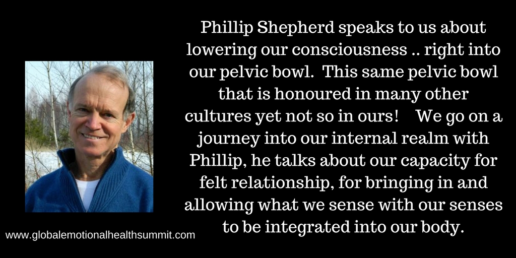Phillip Shepherd speaks to us about lowering our consciousness .. right into our pelvic bowl. This same pelvic bowl that is honoured in many other cultures yet not so in ours! We go on a journey into our internal rea.jpg