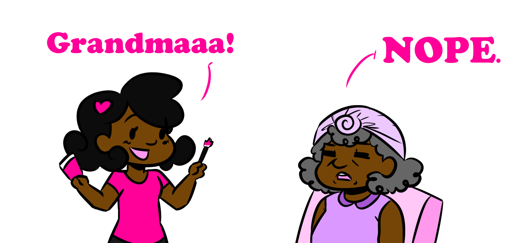 Ask Sam No Makeup on Grandma.png