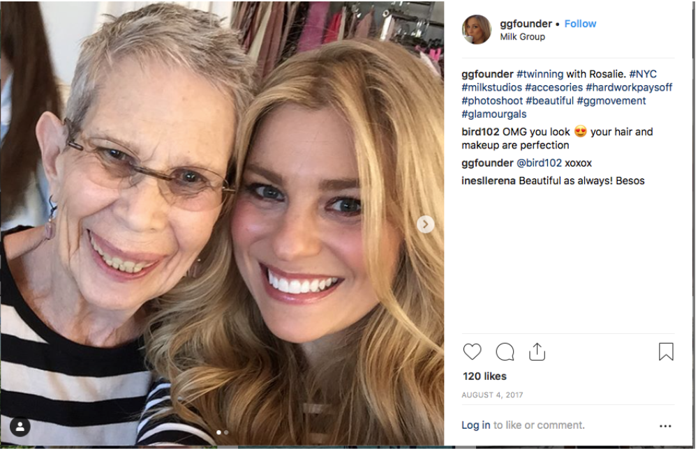 Rosalie and Rachel at the O Magazine photo shoot.
