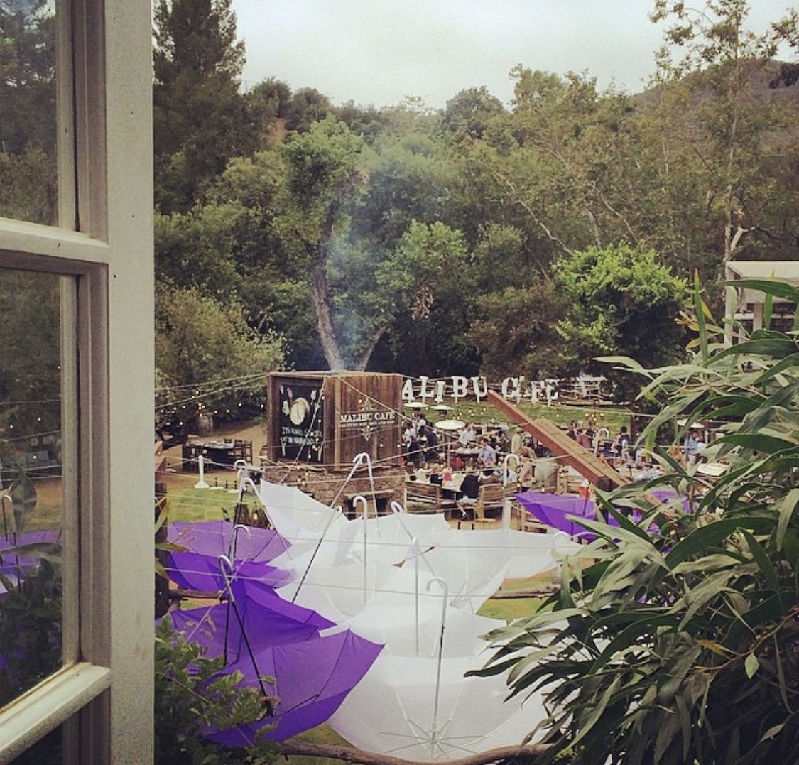 View from one of the shops at Malibu Cafe.