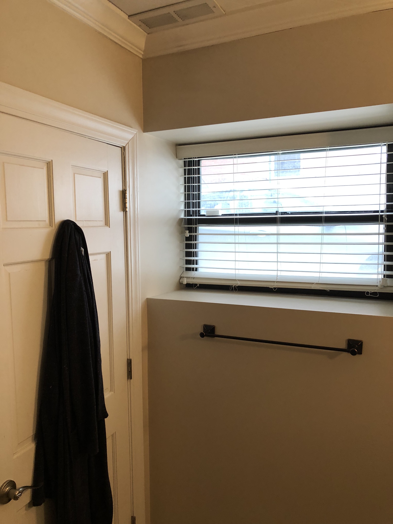 And finally, the window cut-out with blinds that just doesn’t work. We have some ideas…