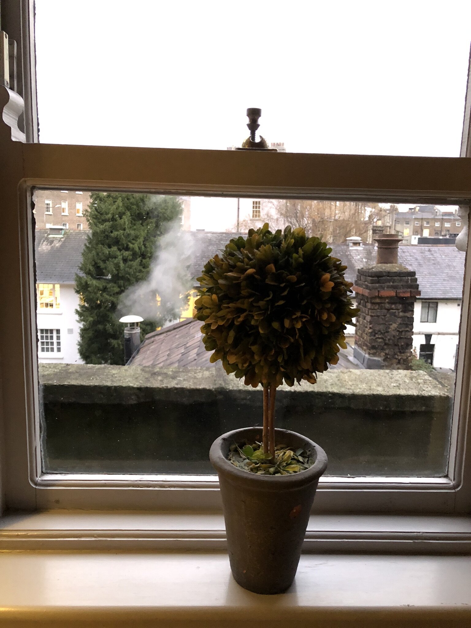 View from our room at the Number 31 Hotel - how quaint!