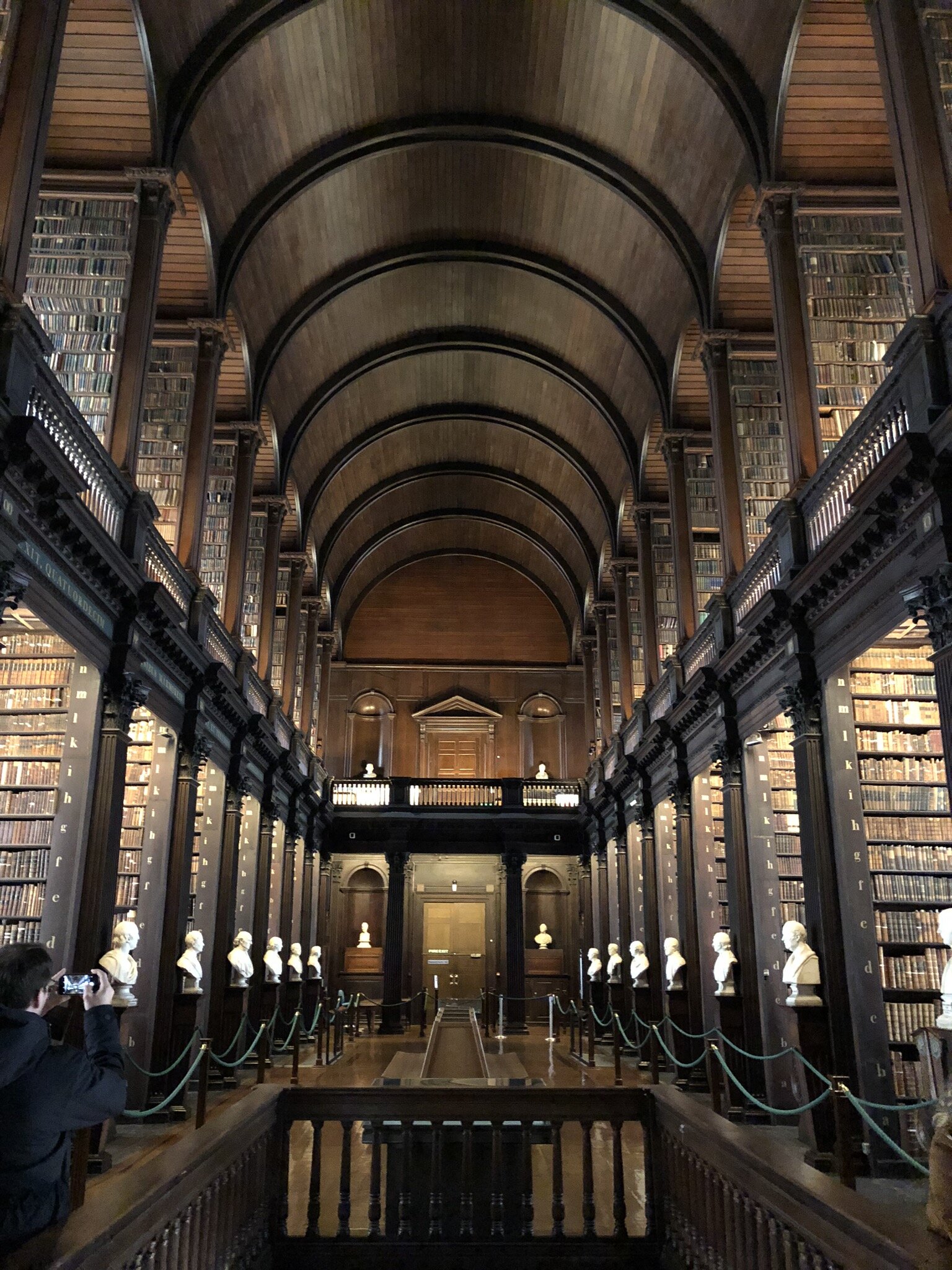 Trinity College Old Library in Dublin.
