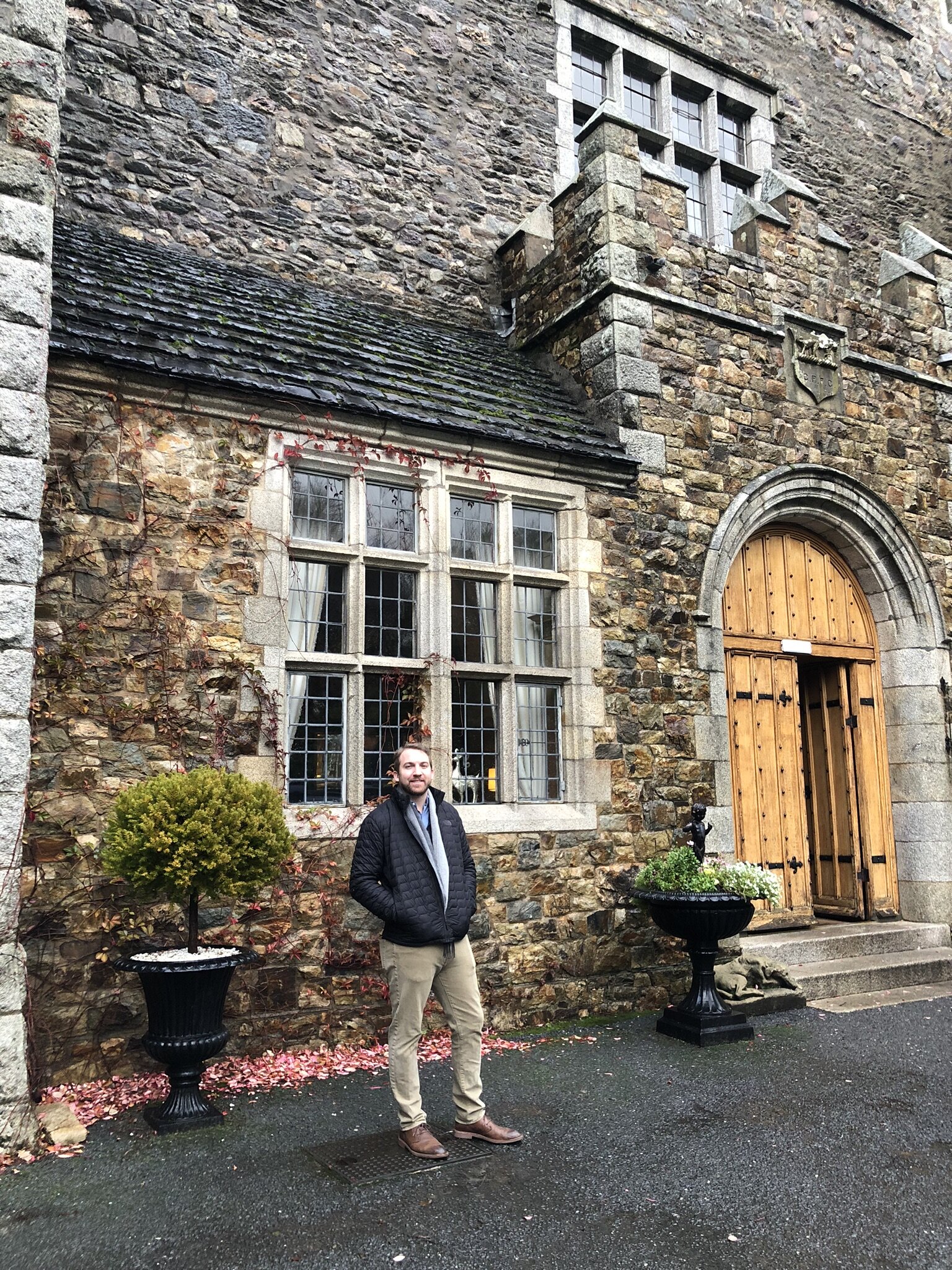 Leaving Waterford Castle - I highly recommend staying here!