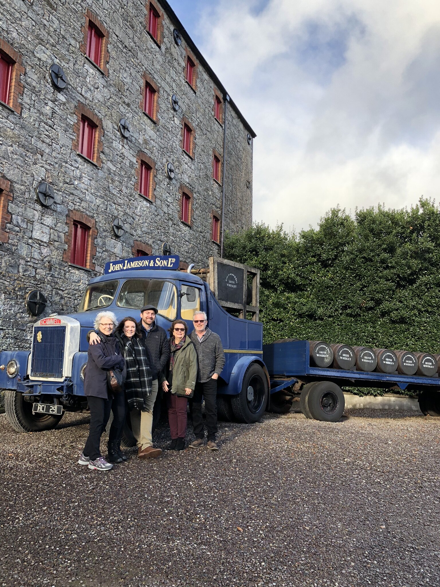 Jameson Distillery Tour in Midleton, Ireland.