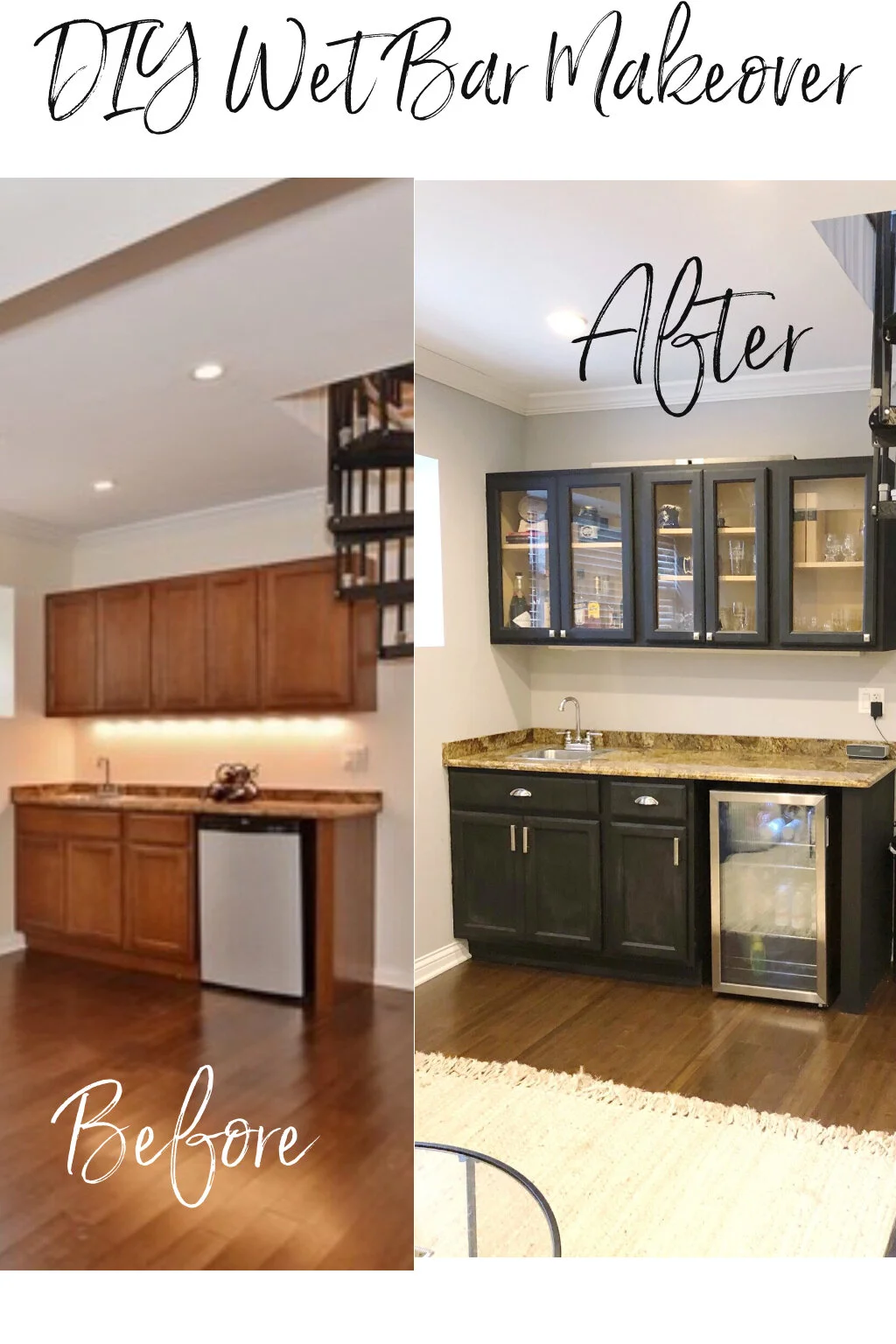 Wet Bar Makeover