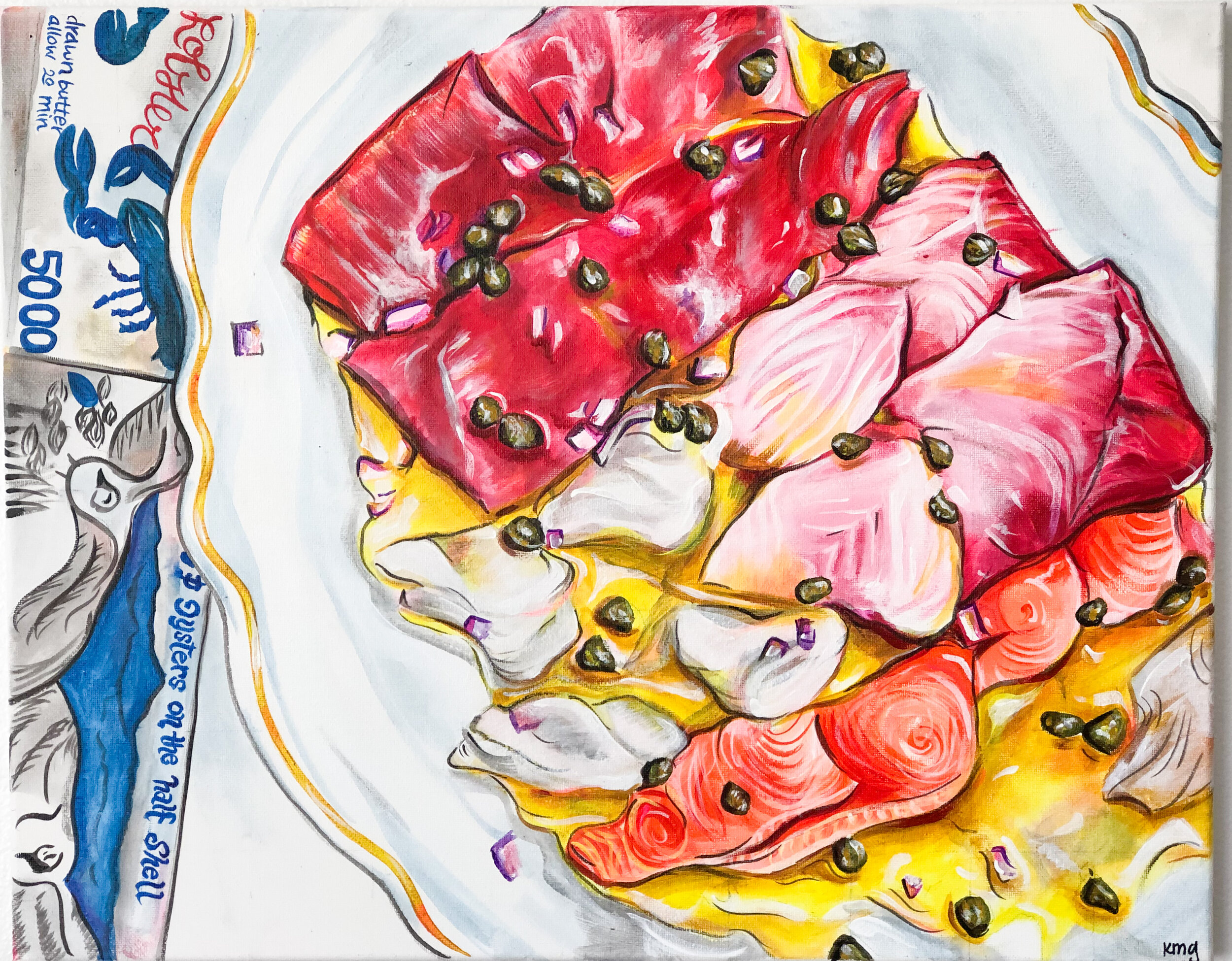 SOLD Swan Oyster Depot, Sicilian Sashimi