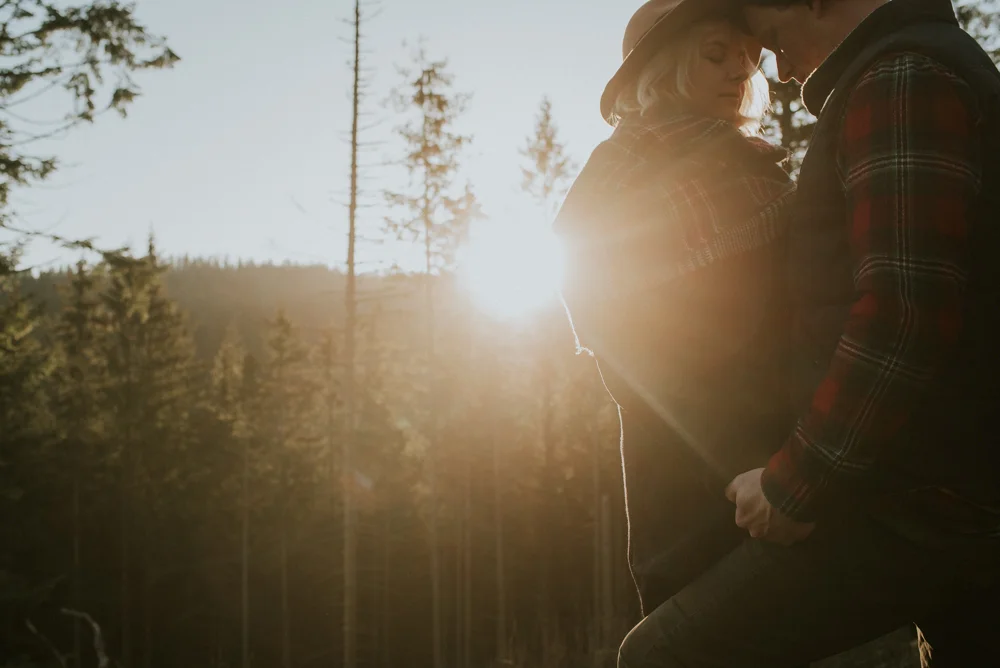 Sesja narzeczeńska o wschodzie słońca - Zakopane