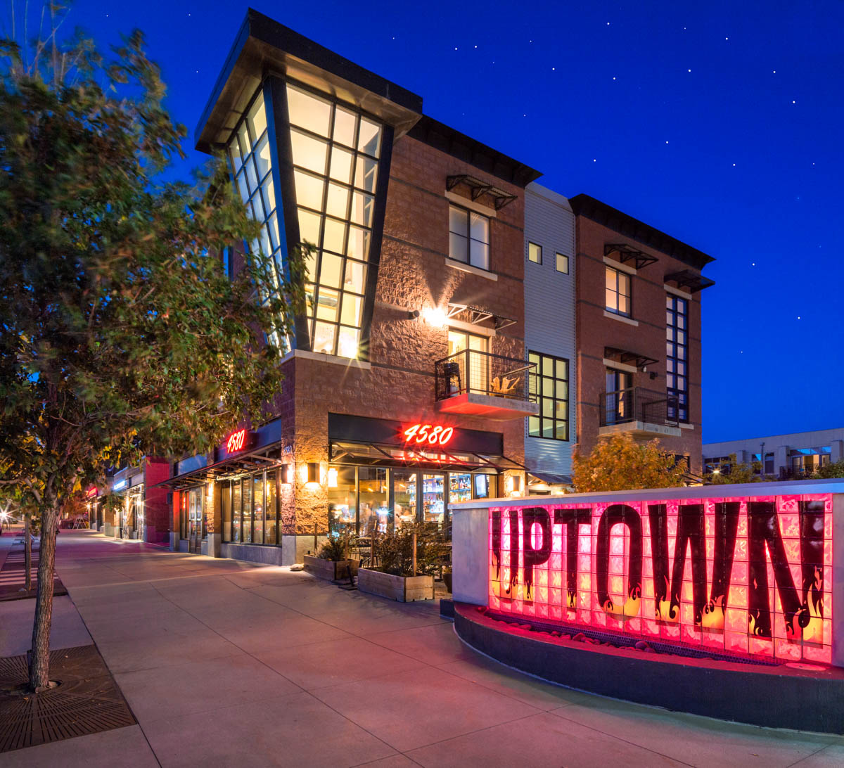 Twilight Exterior + Stars