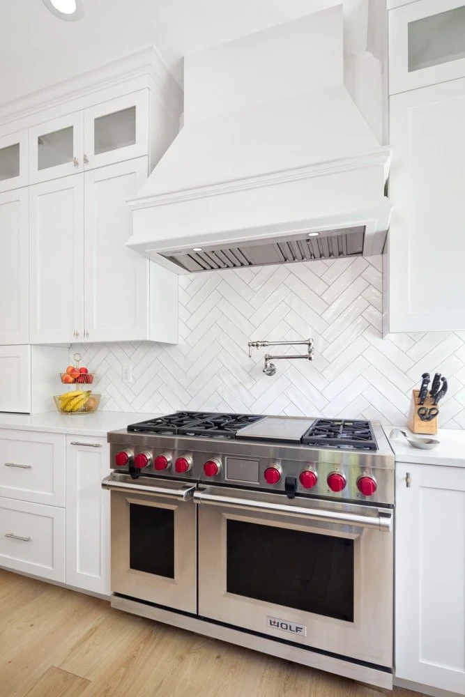 Modern White Cook Station