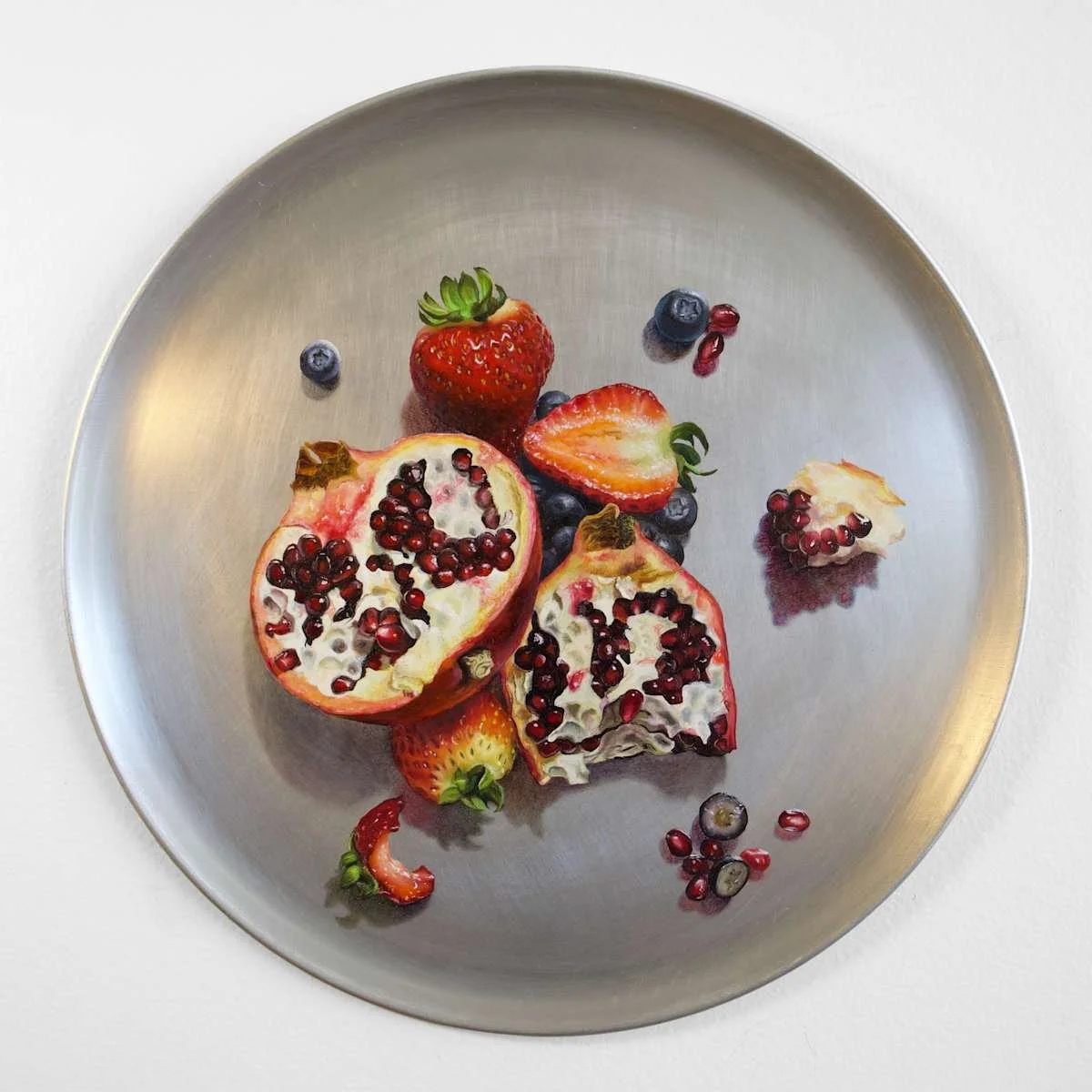 Granadas, Frutillas, Santiago de Chile, Marzo