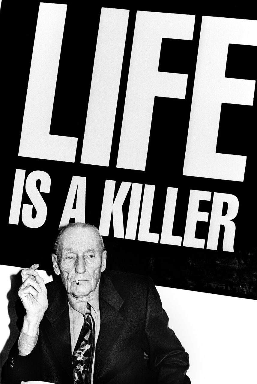 William S. Burroughs, "Life is a Killer", NYC 1995
