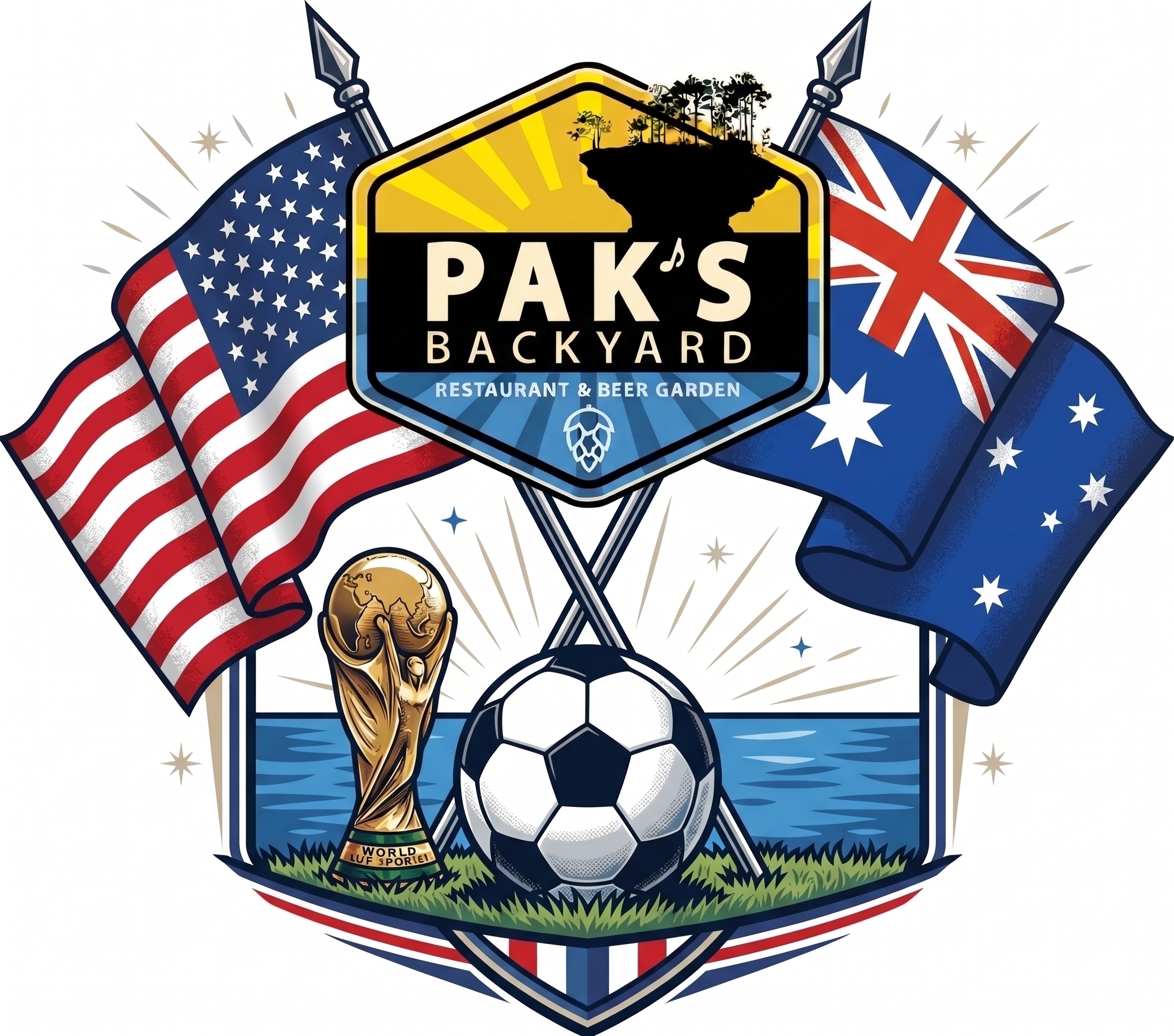 ⚽️🏆 World Cup Watch Party: USA 🇺🇸 vs Australia 🇦🇺