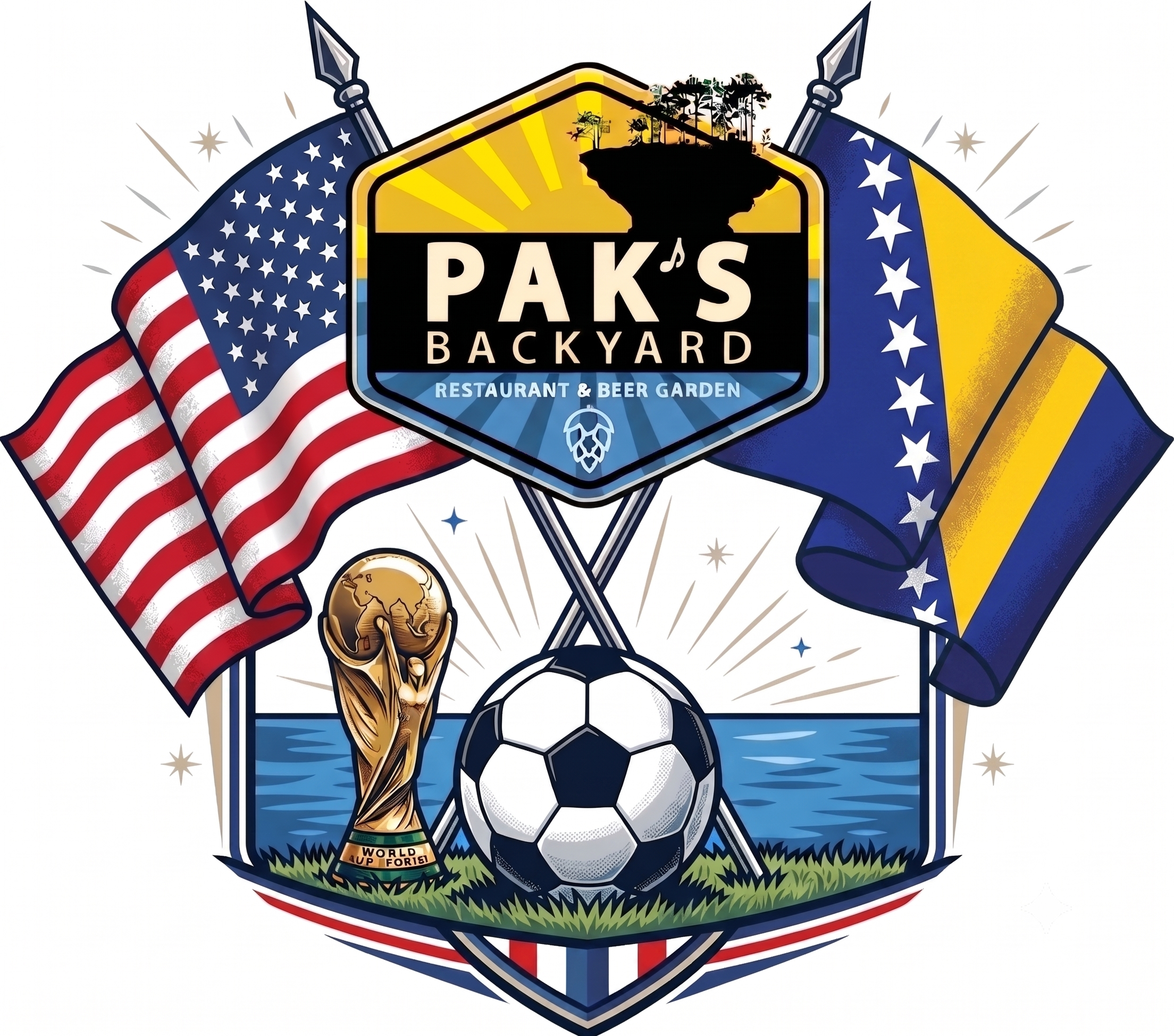 ⚽️🏆 World Cup Watch Party: USA 🇺🇸 vs Bosnia and Herzegovina 🇧🇦