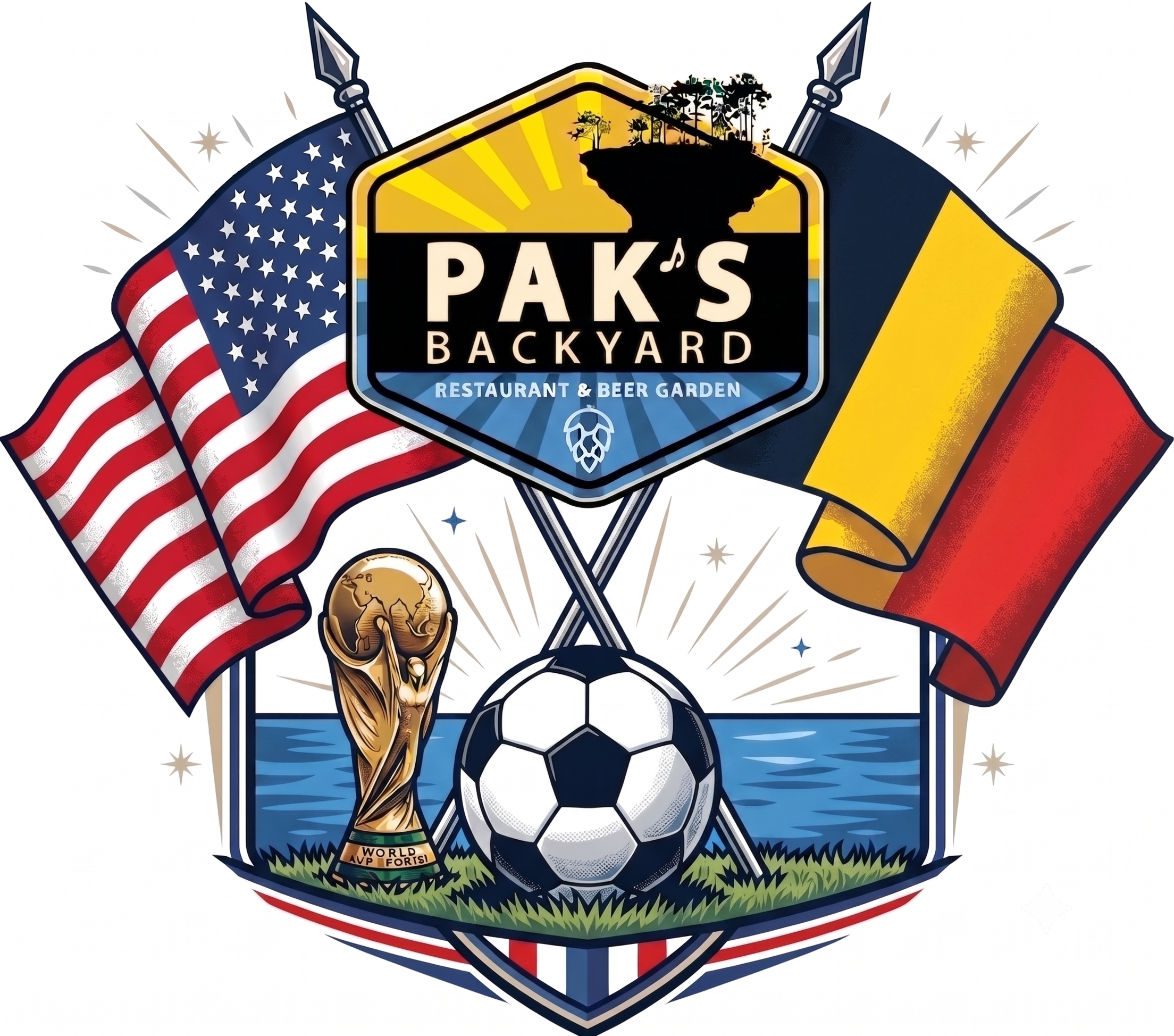 ⚽️🏆 World Cup Watch Party: USA 🇺🇸 vs Belgium 🇧🇪