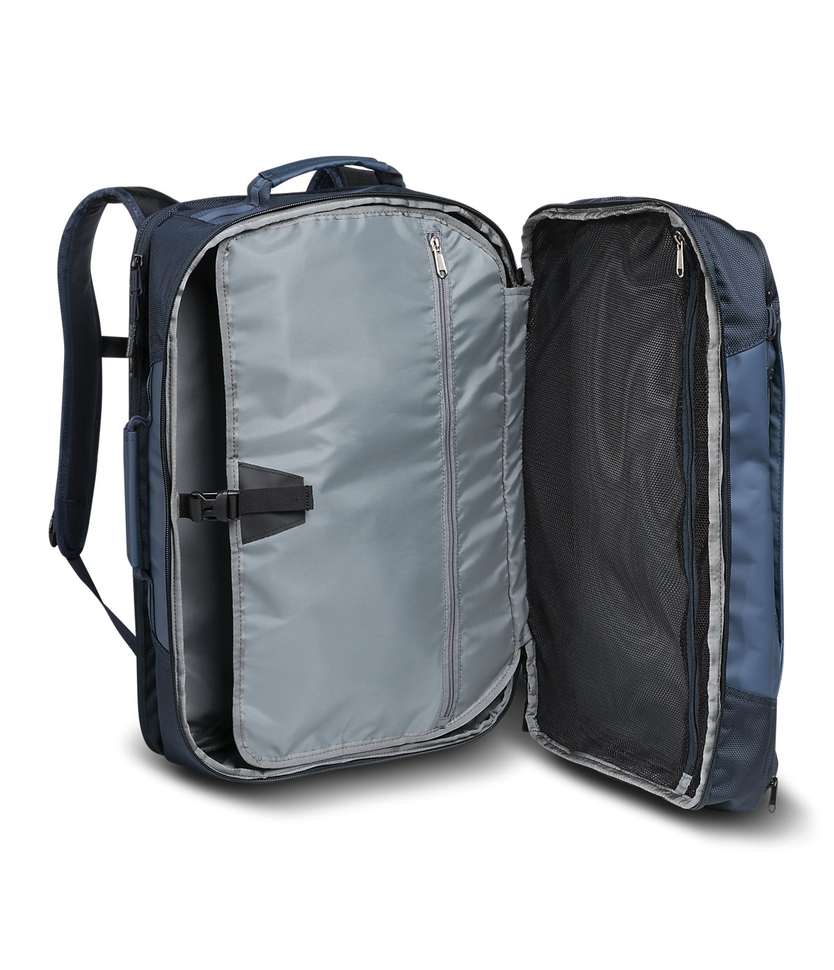 The North Face Refractor Duffel Pack open