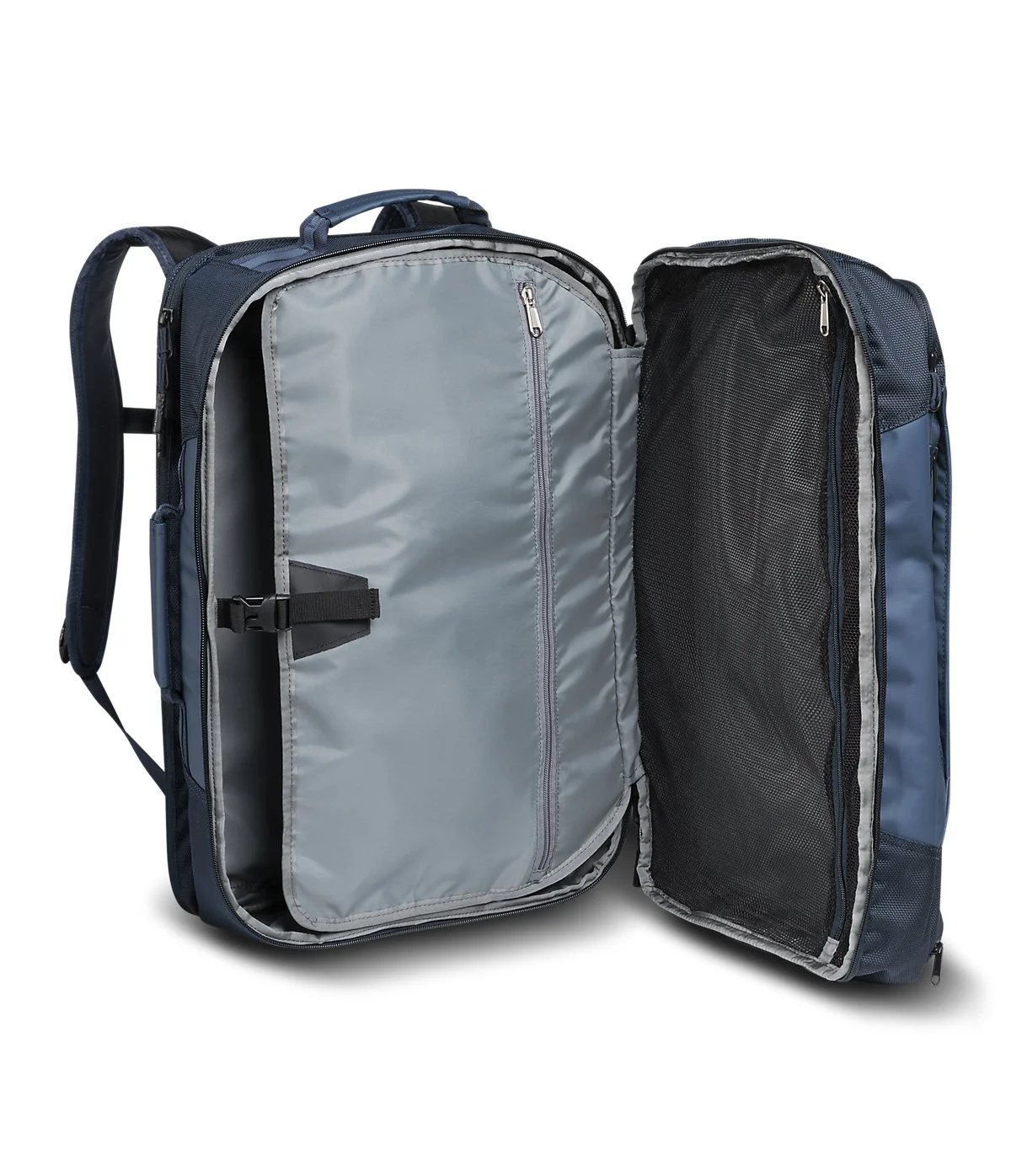 The North Face Refractor Duffel Pack open