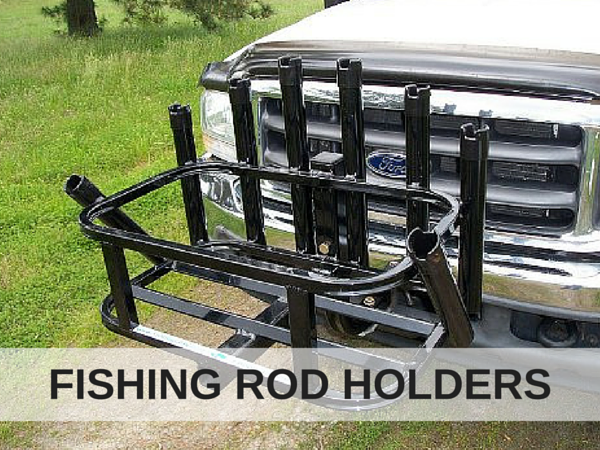 front bumper fishing rod holder