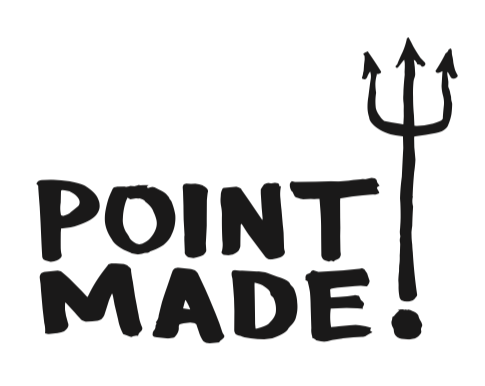 Point Made Logo Design by Christian Hundertmark / C100 Studio