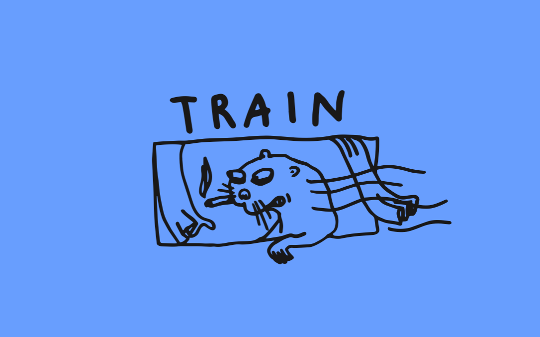 Train Logo Design by ze 1 and Only Conny Maier alias Atelier Conradi.