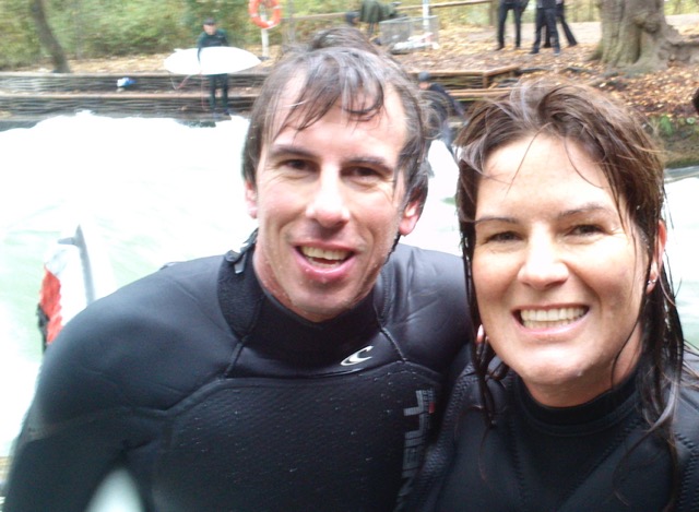 Marcus und Steffi - for the team!