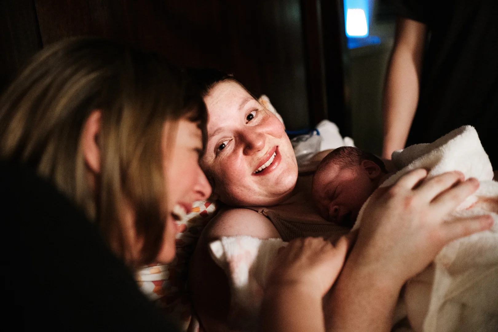 An Early Morning Birth At Natural Beginning Birthing Center In Austin, Texas