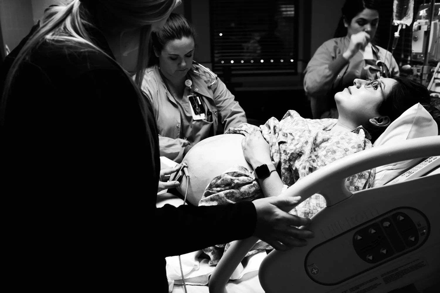An Induction Surrounded By Family At Hendrick Medical Center In Abilene, Texas