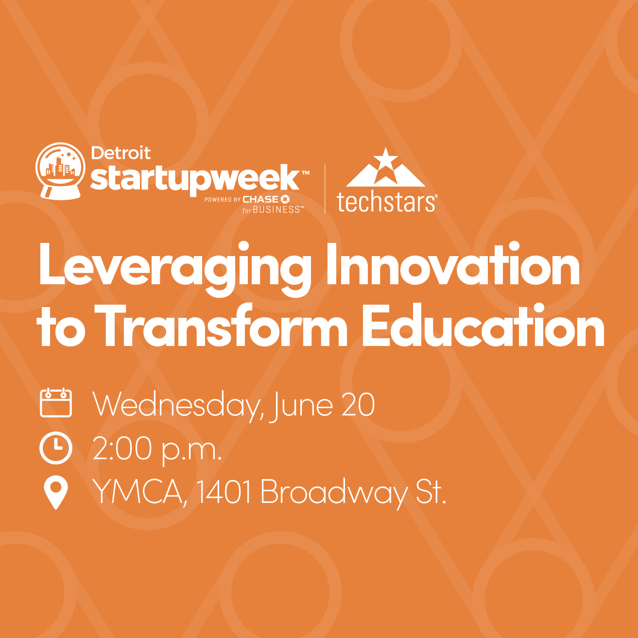 Be sure to join us during our session at #Techstars @detroitstartupweek as we explore how to leverage innovation to transform #education in Detroit! Together, we'll discuss how we can make Detroit a beacon of educational excellence through the power of entrepreneurial thinking.