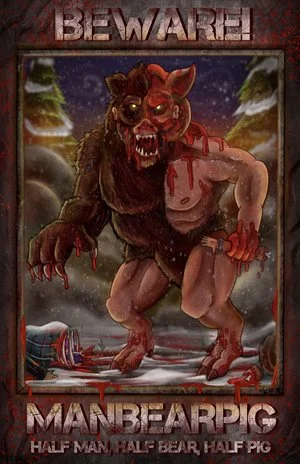 ManBearPig — Artwork by Tom Molloy