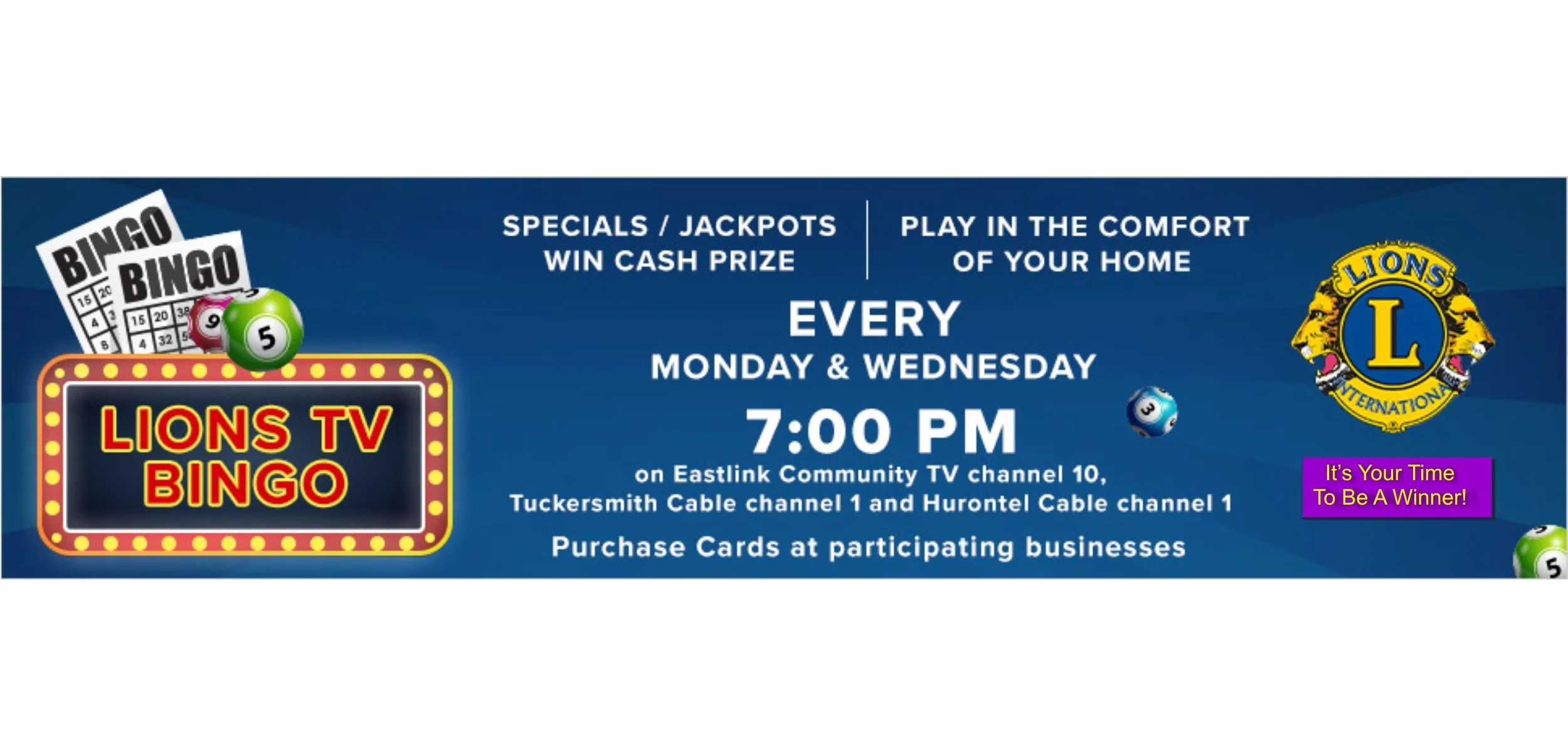 Lions Bingo — Goderich Lions