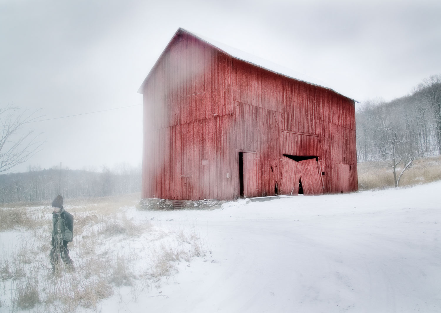 David an Barn, Pine Plains