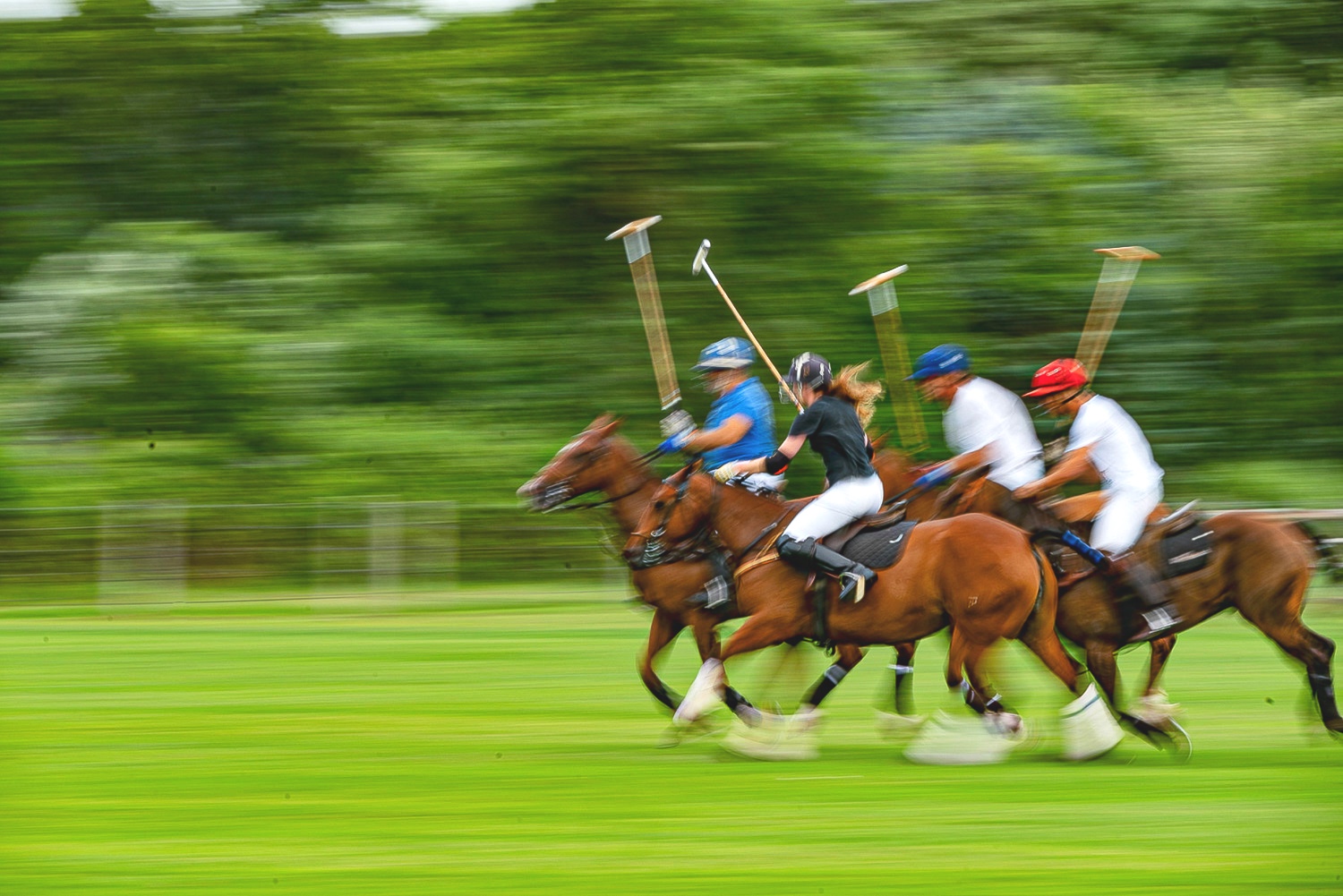 Polo, not a boys club anymore.  Women mix it up with the men at the Southampton Polo Club..jpg