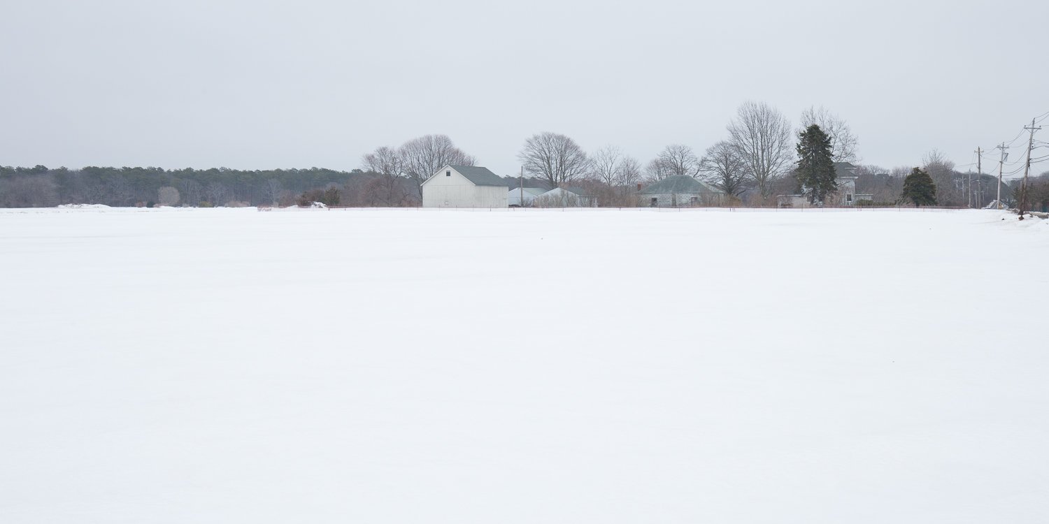  Farm Covered in Snow, Southampton 