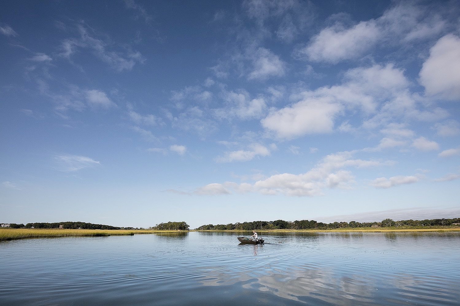  Fisherman in the wetlands 