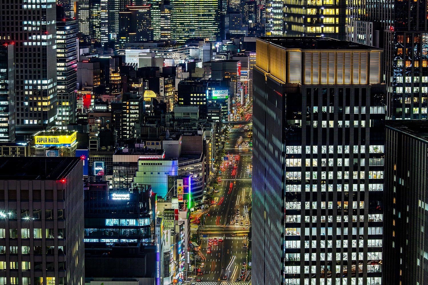 Night View, Tokyo Street