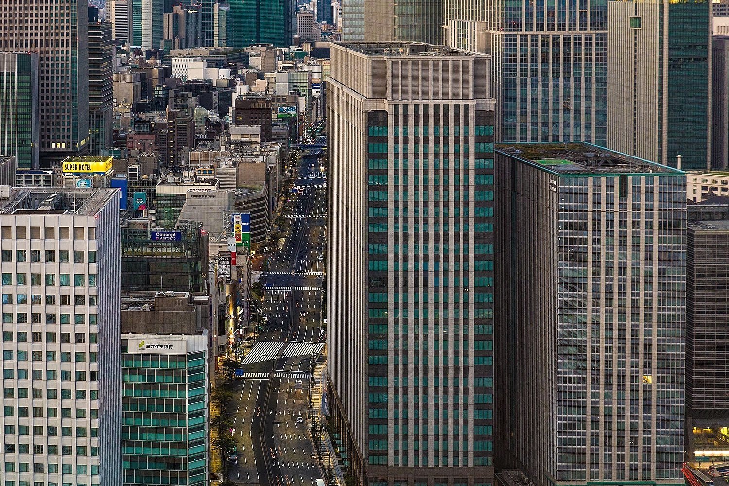 Day  View, Tokyo Street