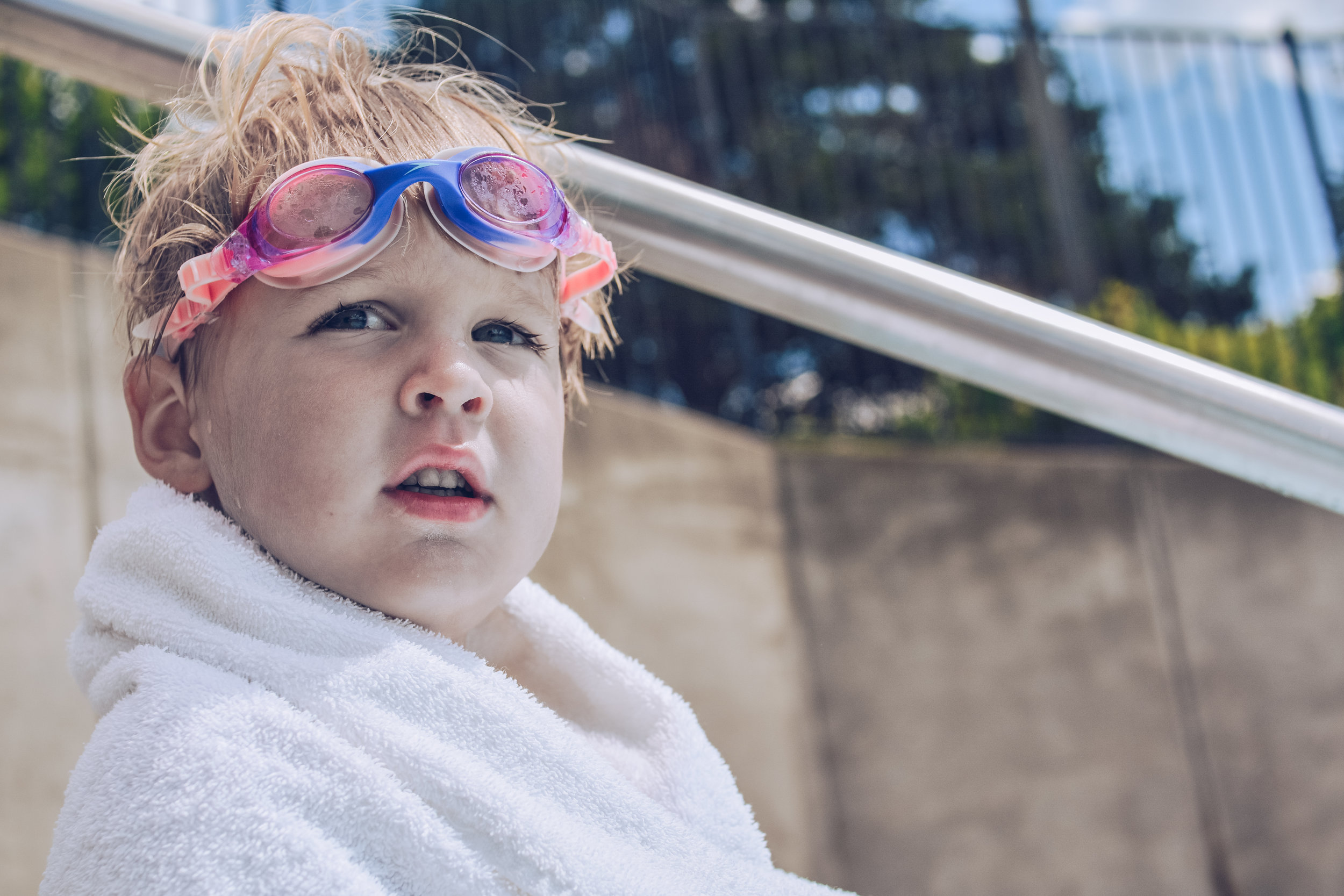 Taters guarding lives at the swimming pool