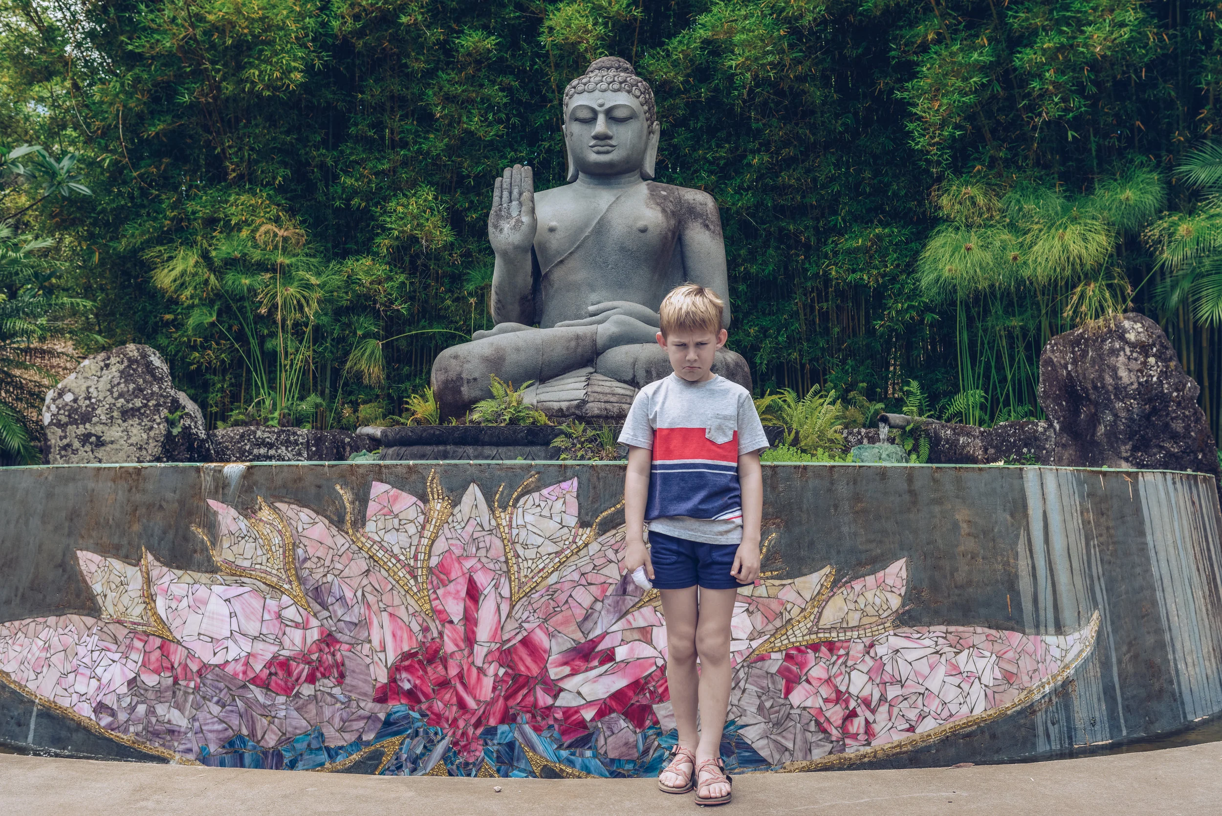 Henry really enjoyed me asking to take his picture at Crystal Castle. This is probably one of my all-time favorite Henry pictures.