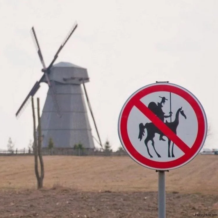 No-Don-Quixotes-permitted-funny-sign.jpg