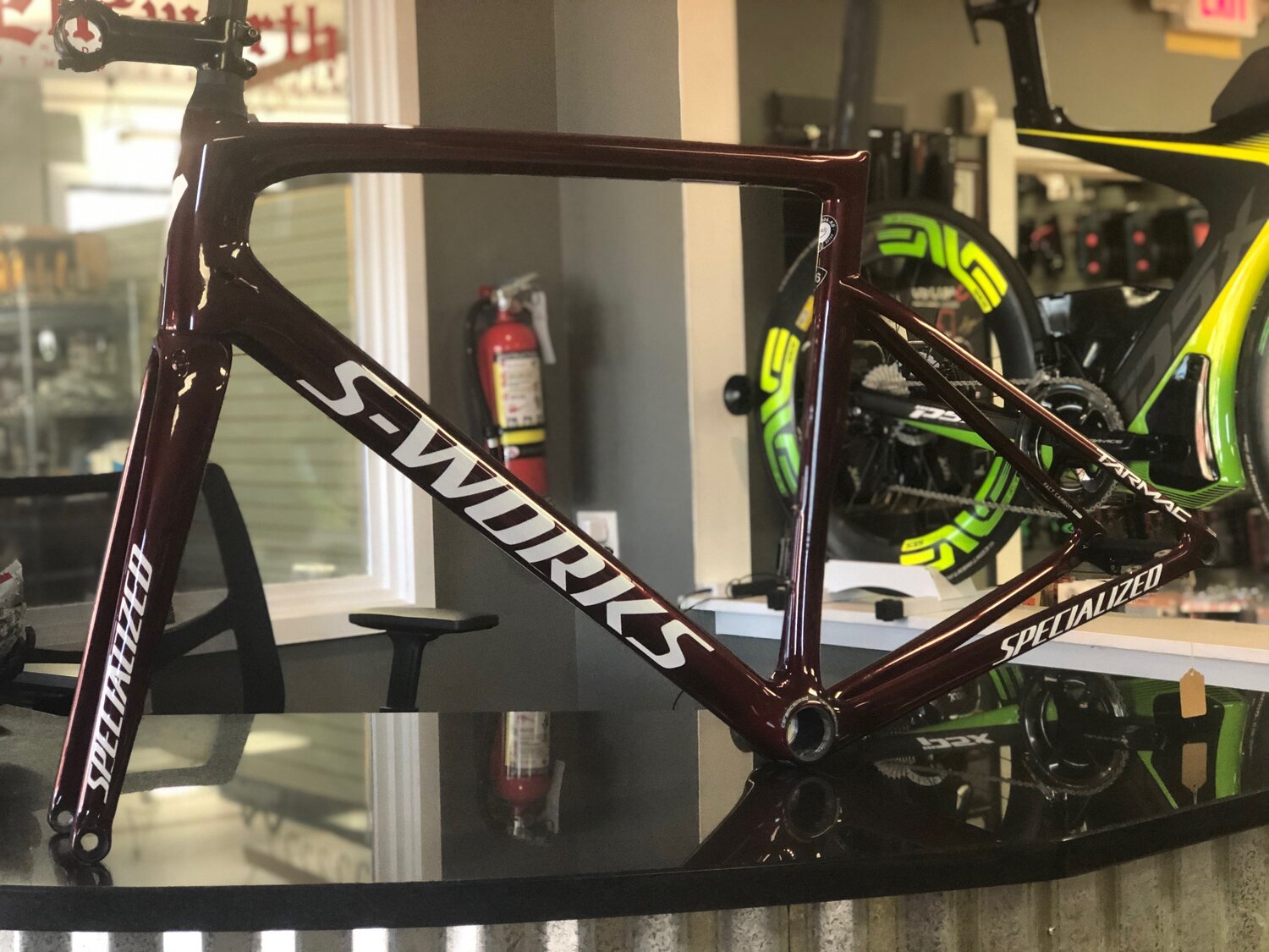 56cm Specialized S-Works Tarmac SL6 Disc Frameset — Bike Fitting | BioWheels 格安売上 s-works sl6 ターマック スペシャライズド 自転車本体