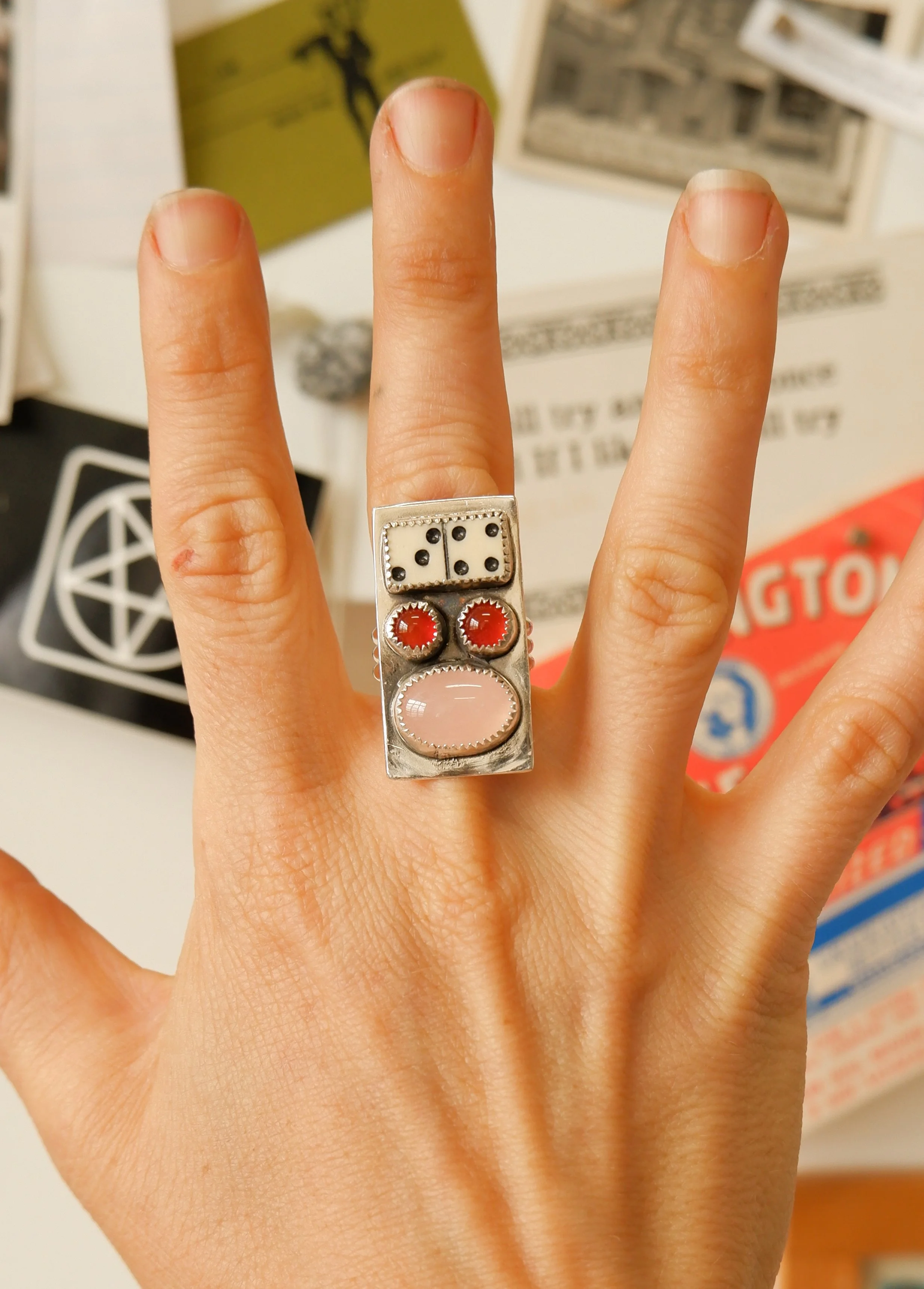 Collage Ring  - size 7