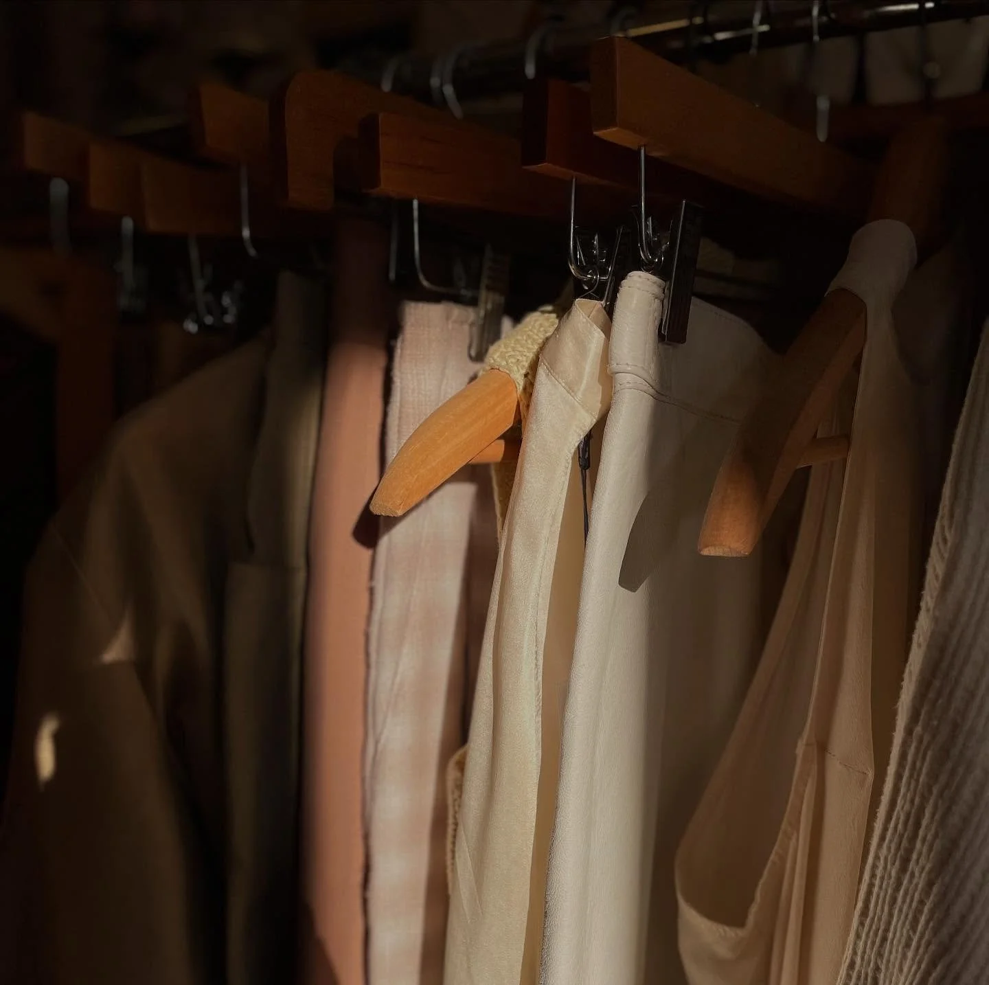 Some sunlight hitting the racks reminding me I have lots of new inventory to shoot&hellip; keep those eyes peeled for more vintage on the horizon