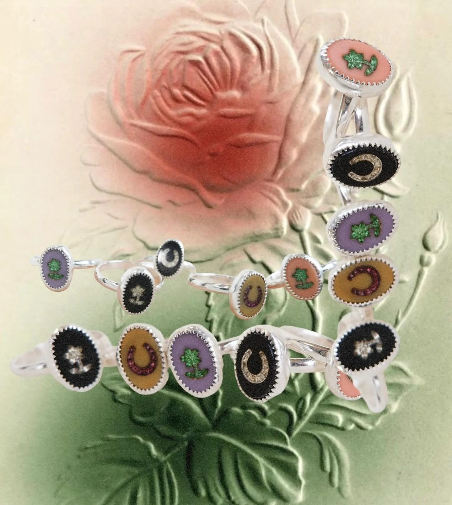 This is the final batch of the Lucky Charm ring I will be making. 🍀 Get em before they are gone forever! 🍀Sizes 6-11 available 🍀