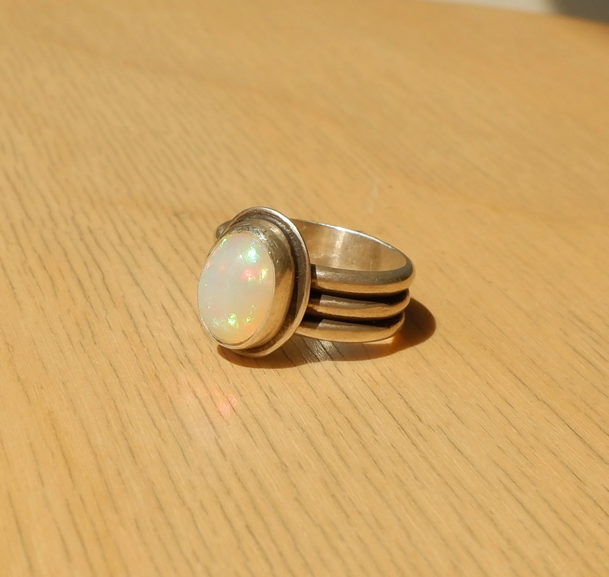 Ethiopian Opal Ring - size 6
