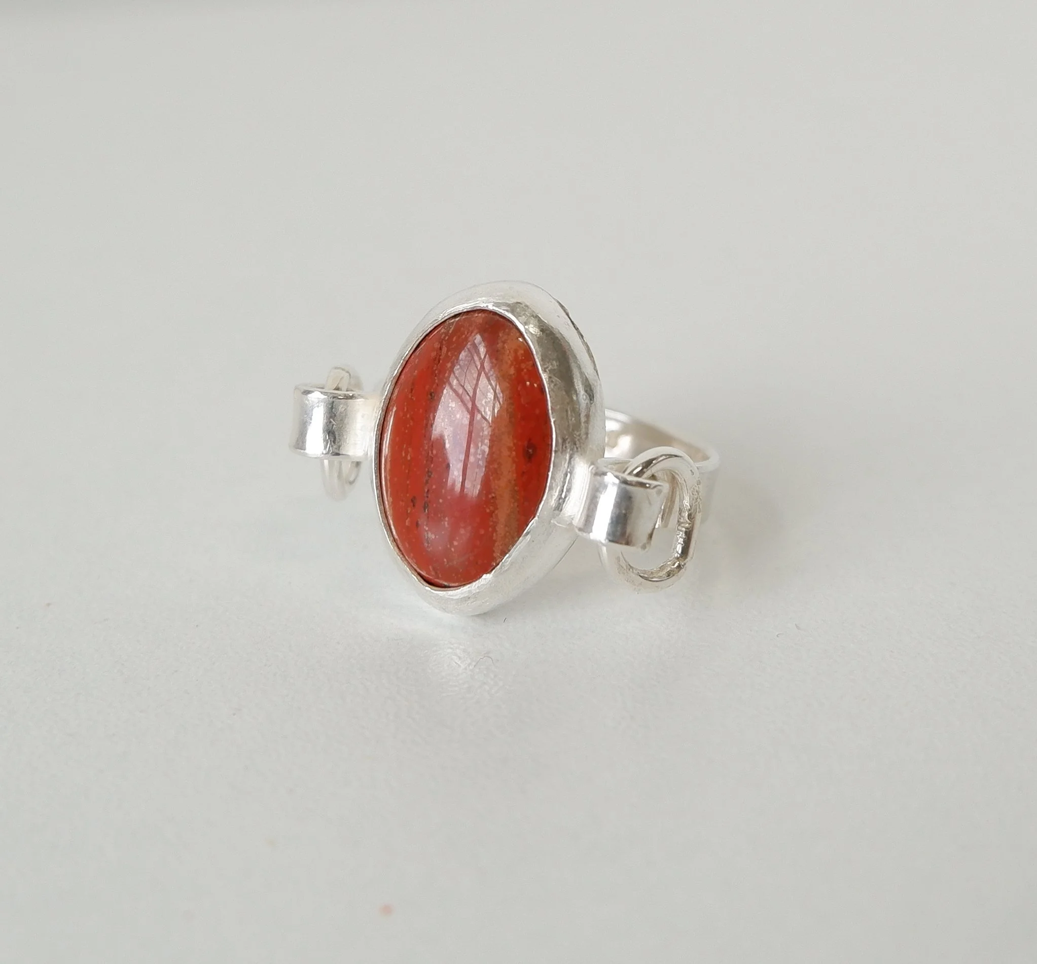 Jasper Horse Bit Ring