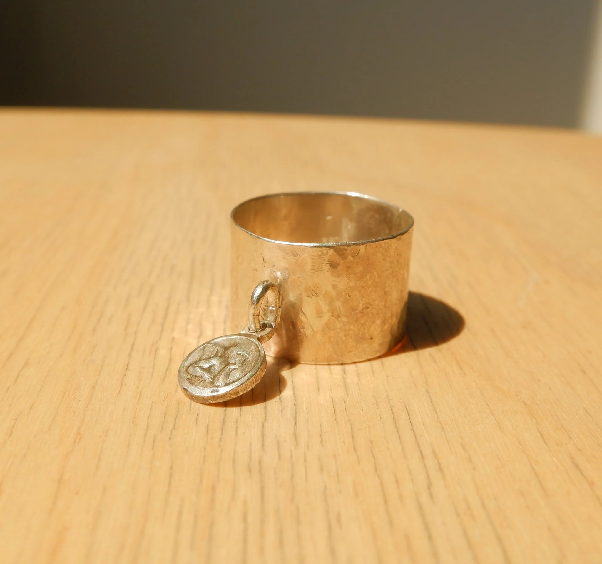 Cherub Charm Ring